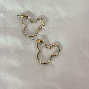 Mickey Mouse Hoop Earrings